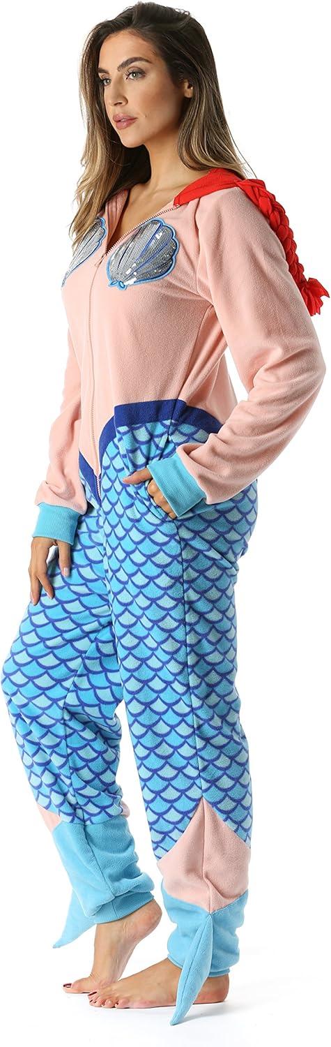 imageJust Love Adult Onesie Womens Pajamas MermaidMermaid