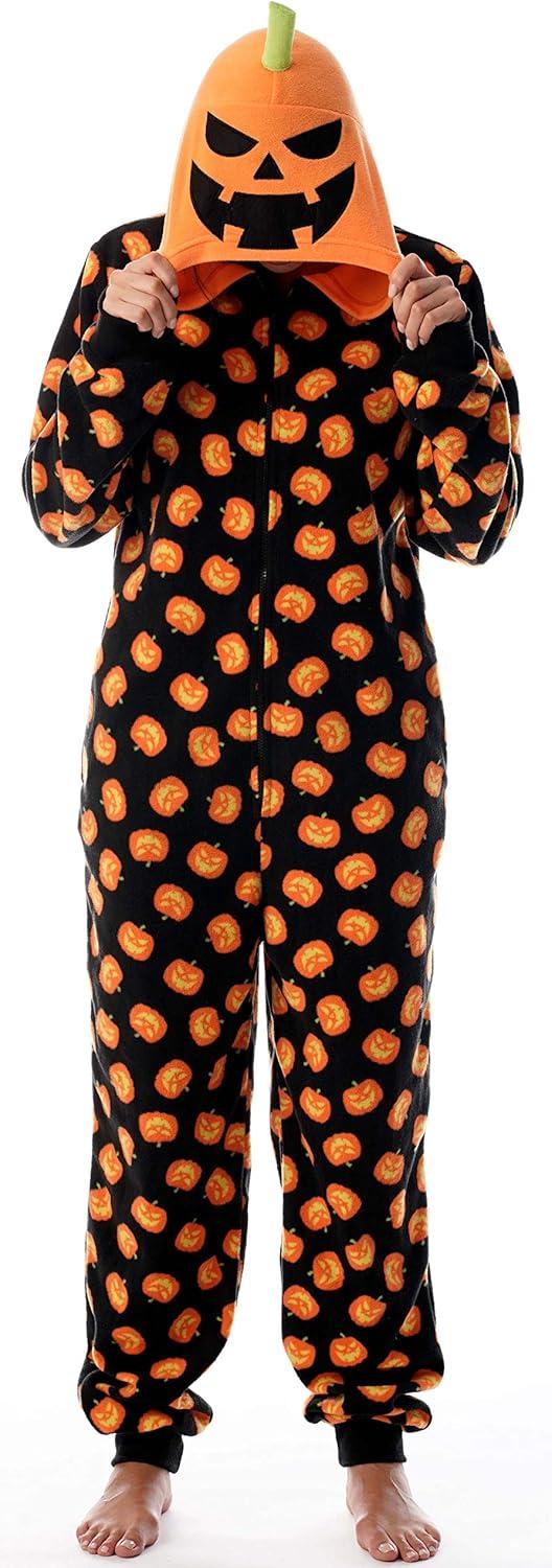 imageJust Love Alien Adult OnesiePumpkin