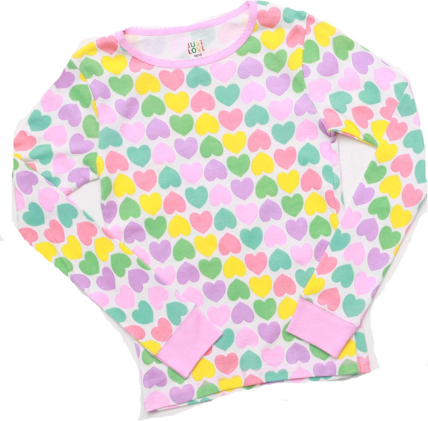 imageJust Love Pajamas for GirlsMulti Hearts