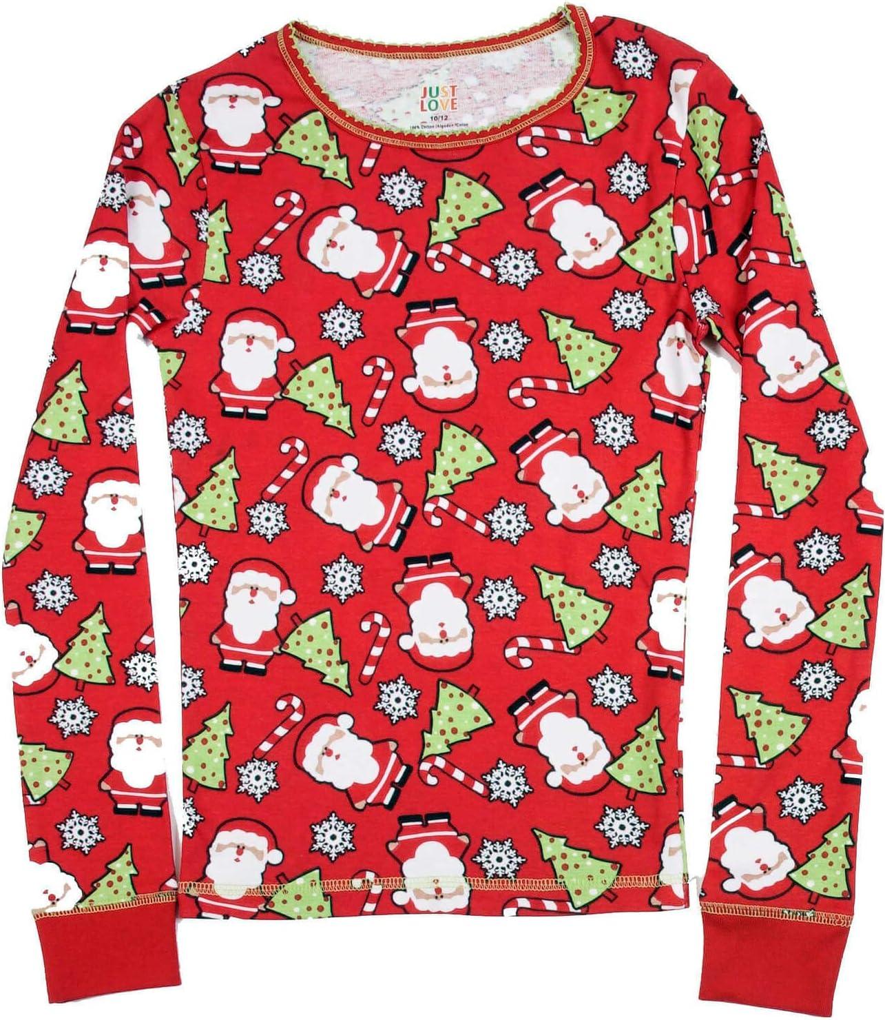 imageJust Love Pajamas for GirlsRed Holiday