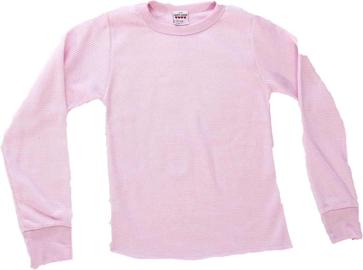 imageJust Love Thermal Underwear Set for GirlsPastel Pink