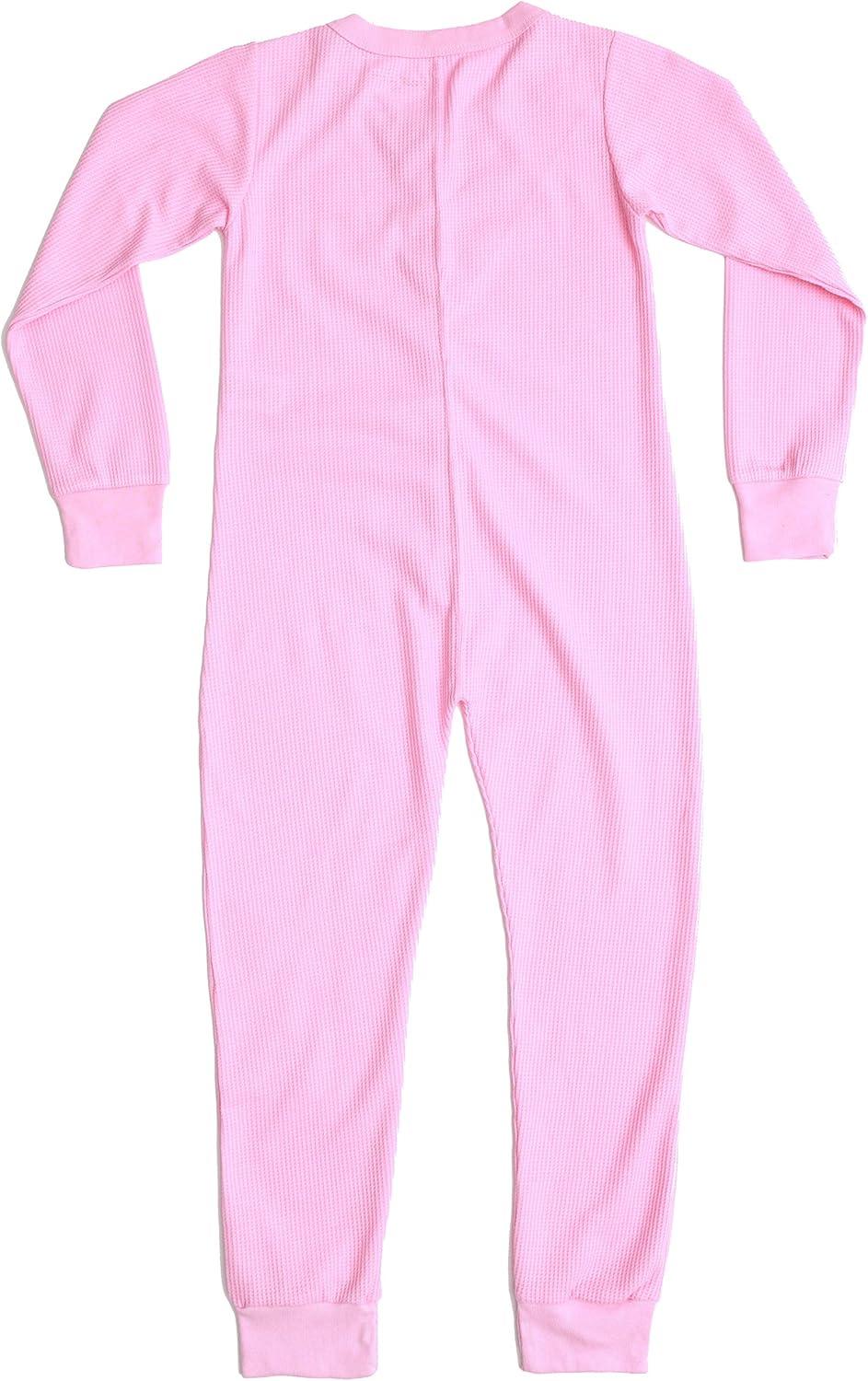 imageJust Love Thermal Union Suits for GirlsPink