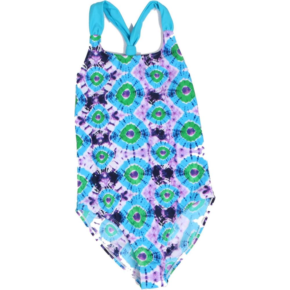 imageJust Love Girls One Piece Swimsuit Racerback Bathing SuitTie Dye