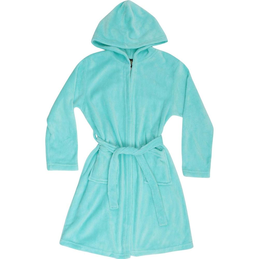 imageJust Love Hooded Plush Fleece Robe for GirlsMint