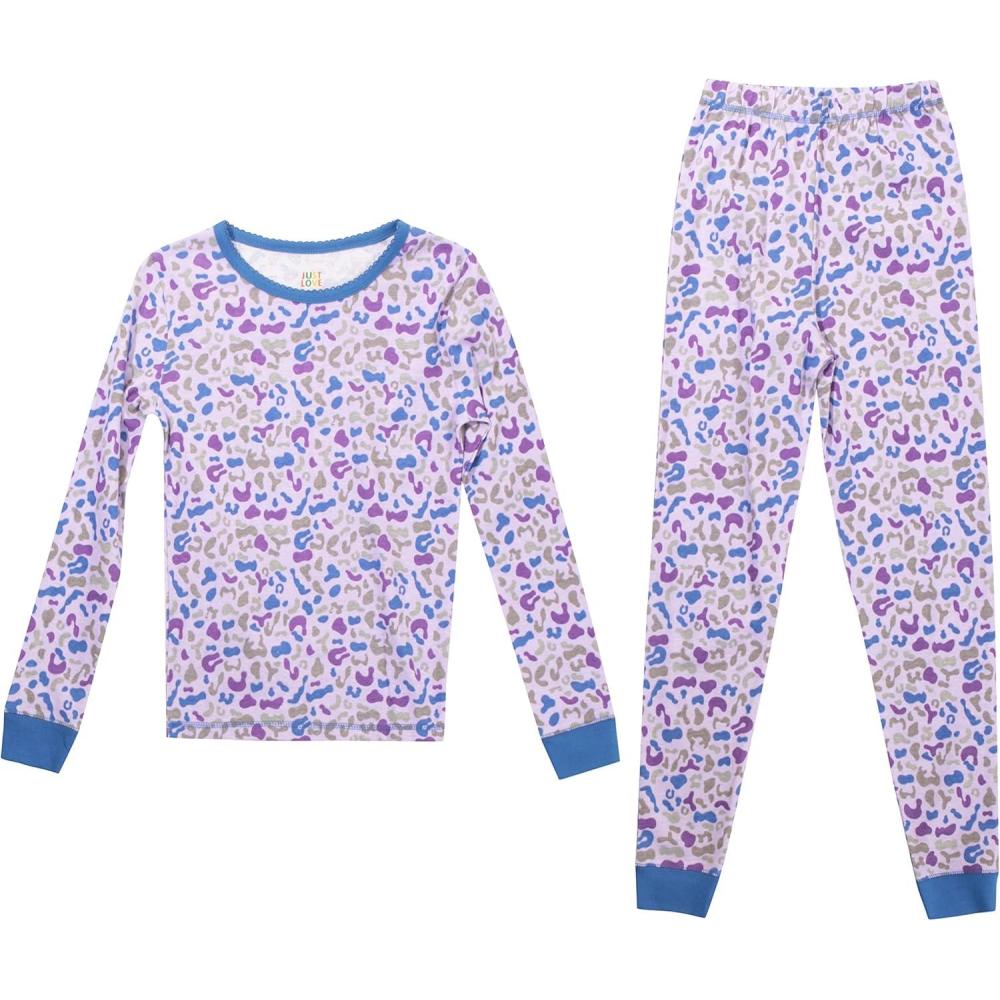 imageJust Love Pajamas for GirlsPurple Cheetah