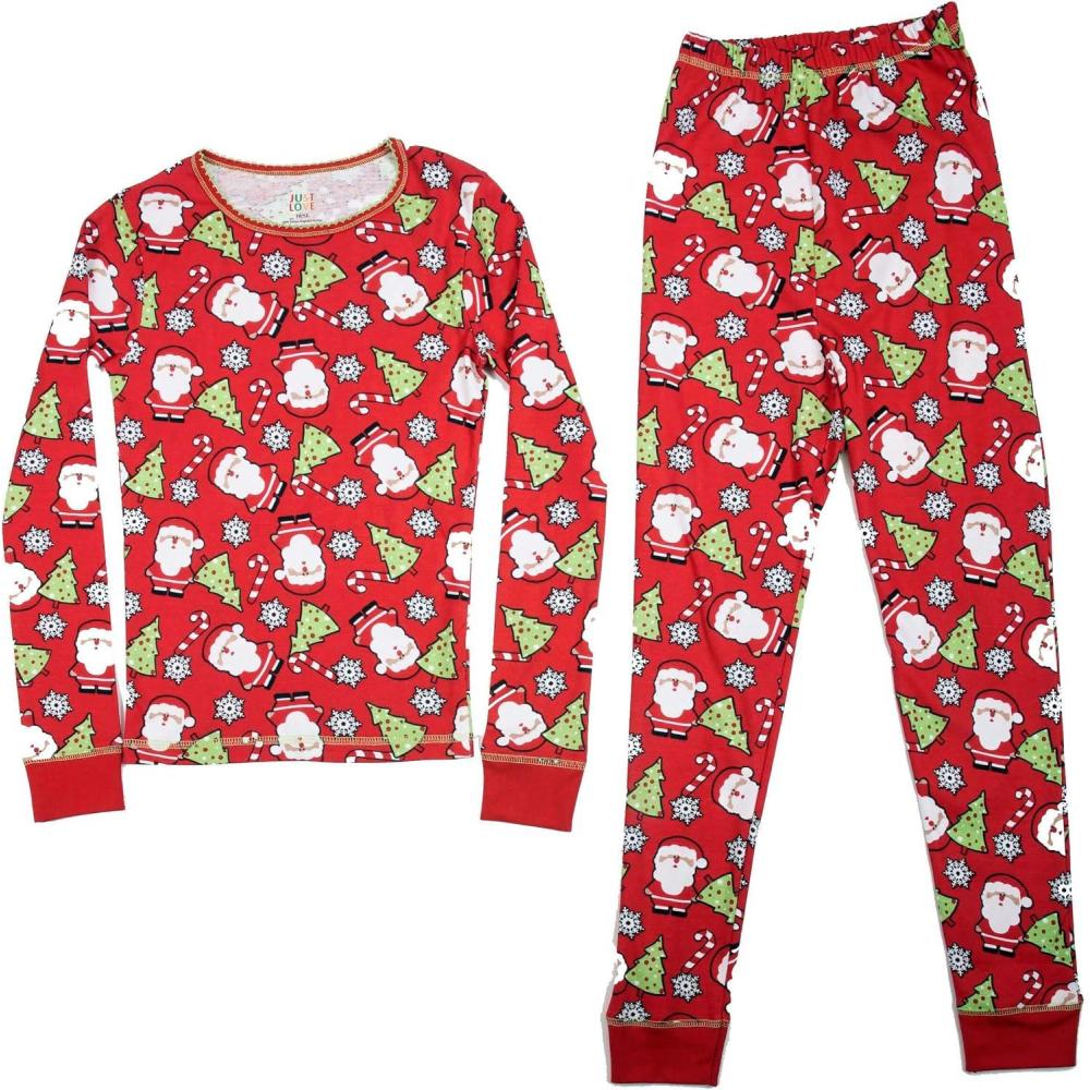 imageJust Love Pajamas for GirlsRed  Holiday