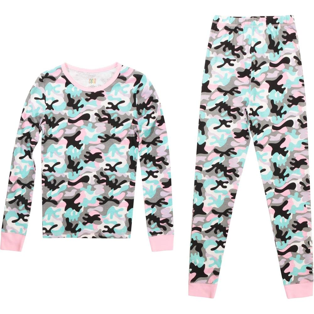imageJust Love Pajamas for GirlsWhite Camo