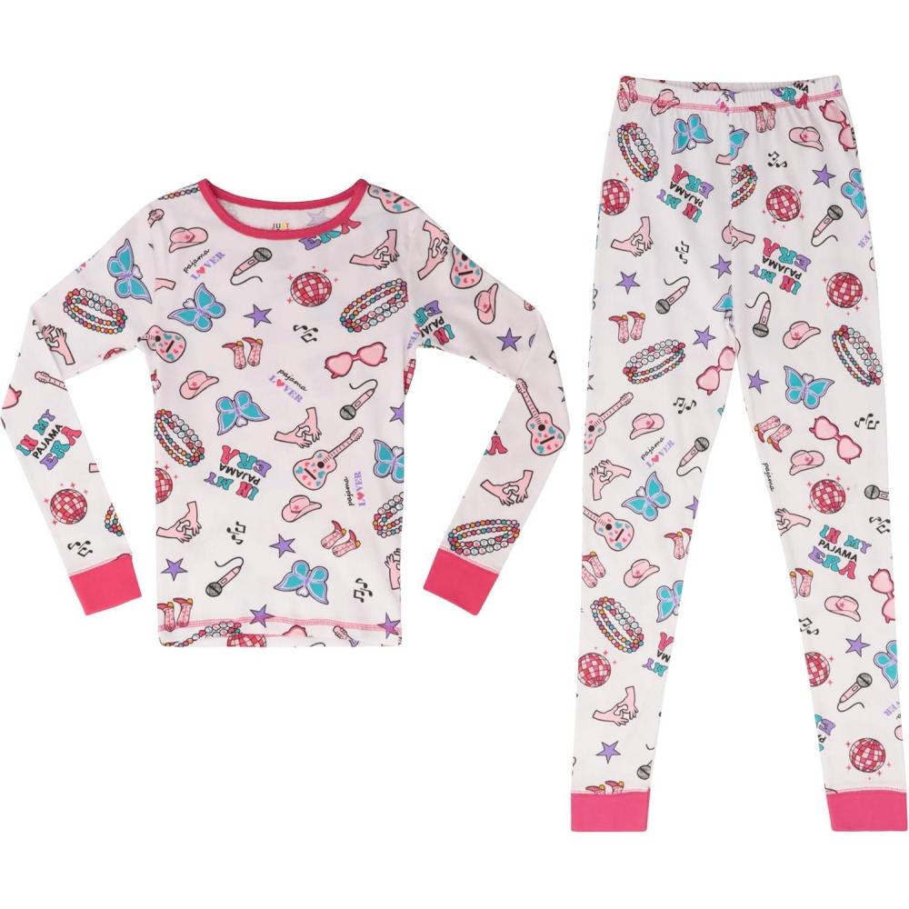 imageJust Love Pajamas for GirlsWhite Pajama Era