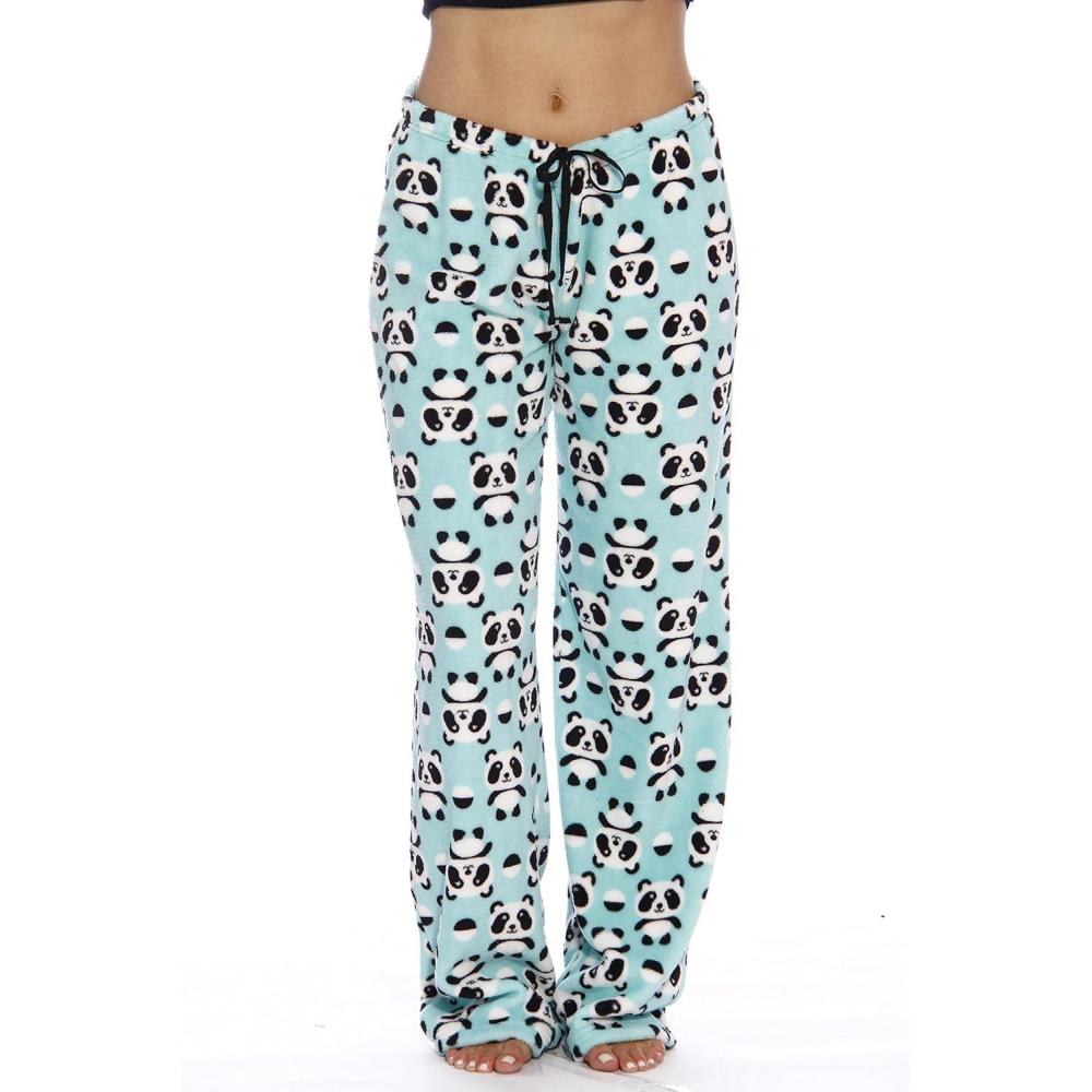 imageJust Love Plush Pajama Pants for WomenLight Green