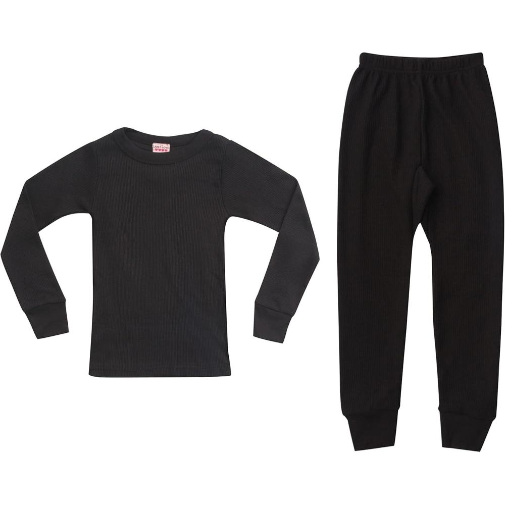 imageJust Love Thermal Underwear Set for GirlsBlack