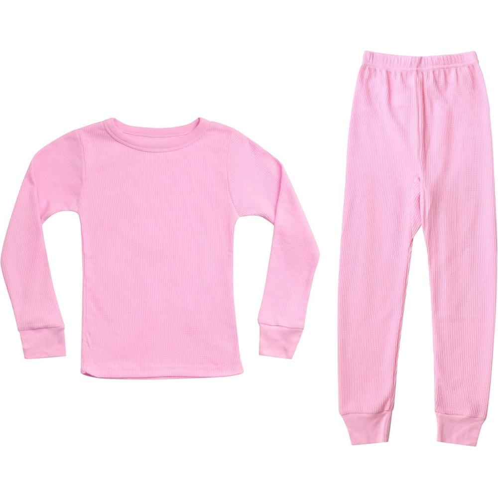 imageJust Love Thermal Underwear Set for GirlsPastel Pink