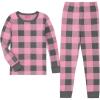 Buffalo Plaid - Pink and Charcoal