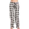 Black Plaid 100% Organic Cotton