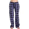 Buffalo Plaid - Purple Black 100% Organic Cotton
