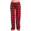 Buffalo Plaid - Red Black 100% Organic Cotton