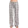 Grey Plaid 100% Organic Cotton