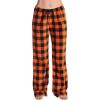 Buffalo Plaid Orange Black