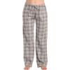 Grey Plaid - 100% Cotton Flannel