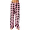 Pink Charcoal Buffalo Plaid