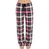 Plaid - Black White Pink