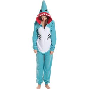 Just Love Adult Onesie Costume(Shark Womens)