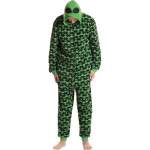 Just Love Alien Adult Onesie(Green)