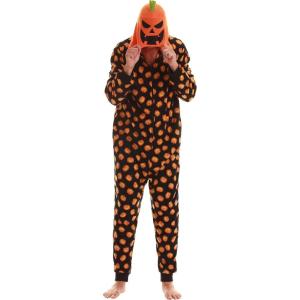 Just Love Alien Adult Onesie(Pumpkin)