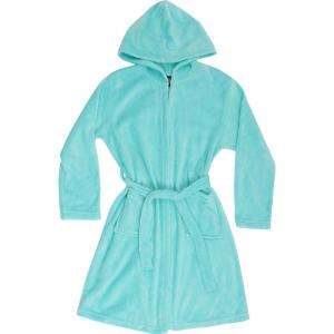 Just Love Hooded Plush Fleece Robe for Girls(Mint)