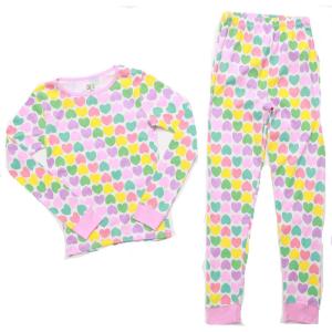Just Love Pajamas for Girls(Multi Hearts)