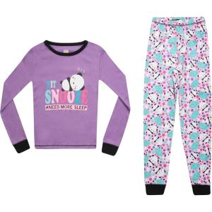 Just Love Pajamas for Girls(White – More Sleep Panda)