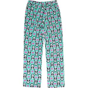 Just Love Plush Pajama Pants for Girls Fleece PJs(Panda Heart)
