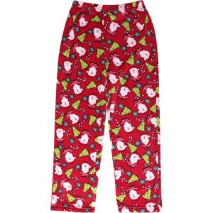 Just Love Plush Pajama Pants for Girls Fleece PJs(Tossed Holiday)