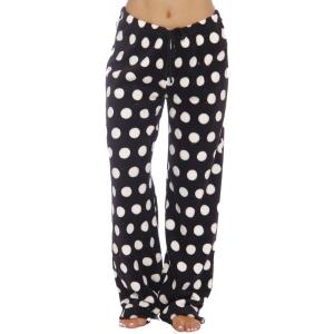 Just Love Plush Pajama Pants for Women(Dots)