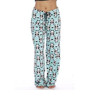 Just Love Plush Pajama Pants for Women(Light Green)