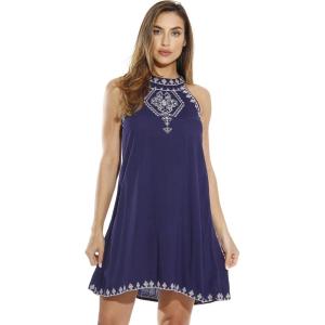 Just Love Short Dress Summer Dresses for Women(Navy / Cream)