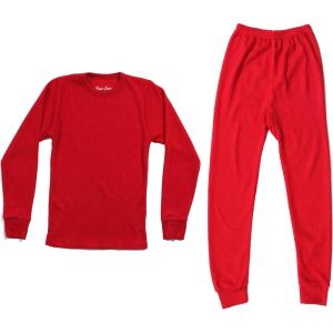 Just Love Thermal Underwear Set for Girls(Red)