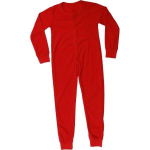 Just Love Thermal Union Suits for Girls(Red)