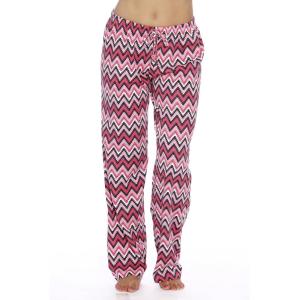 Just Love Women Pajama Pants/Sleepwear(Chevron Pink)
