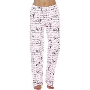 Just Love Women Pajama Pants/Sleepwear(Love Paris White)