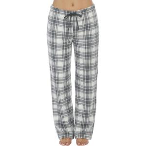 Just Love Womens Pajama Pants(Plaid – Grey)