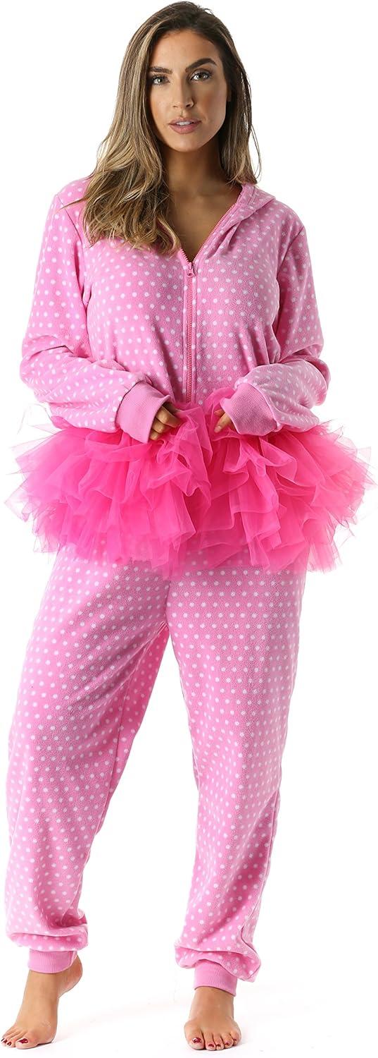 imageJust Love Adult Onesie Womens Pajamas Pig in TutuPig in Tutu