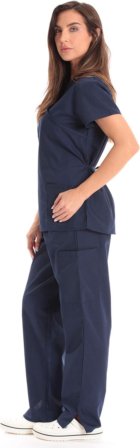 imageJust Love Womens Scrub SetsNavy With Navy Trim