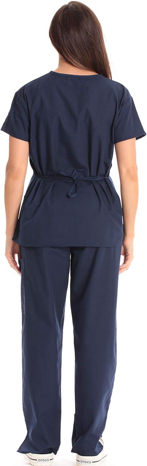 imageJust Love Womens Scrub SetsNavy With Navy Trim