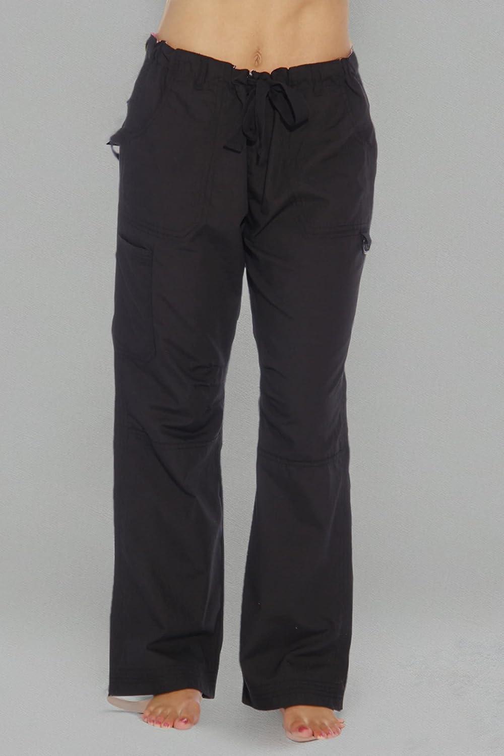 imageJust Love Womens Utility Solid Scrub PantsBlack Utility