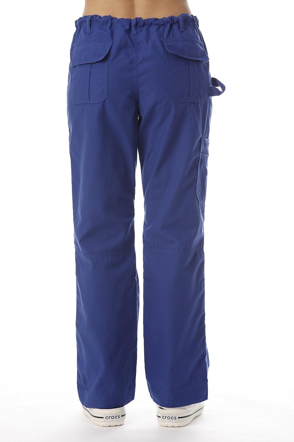 imageJust Love Womens Utility Solid Scrub PantsGalaxy Blue Utility