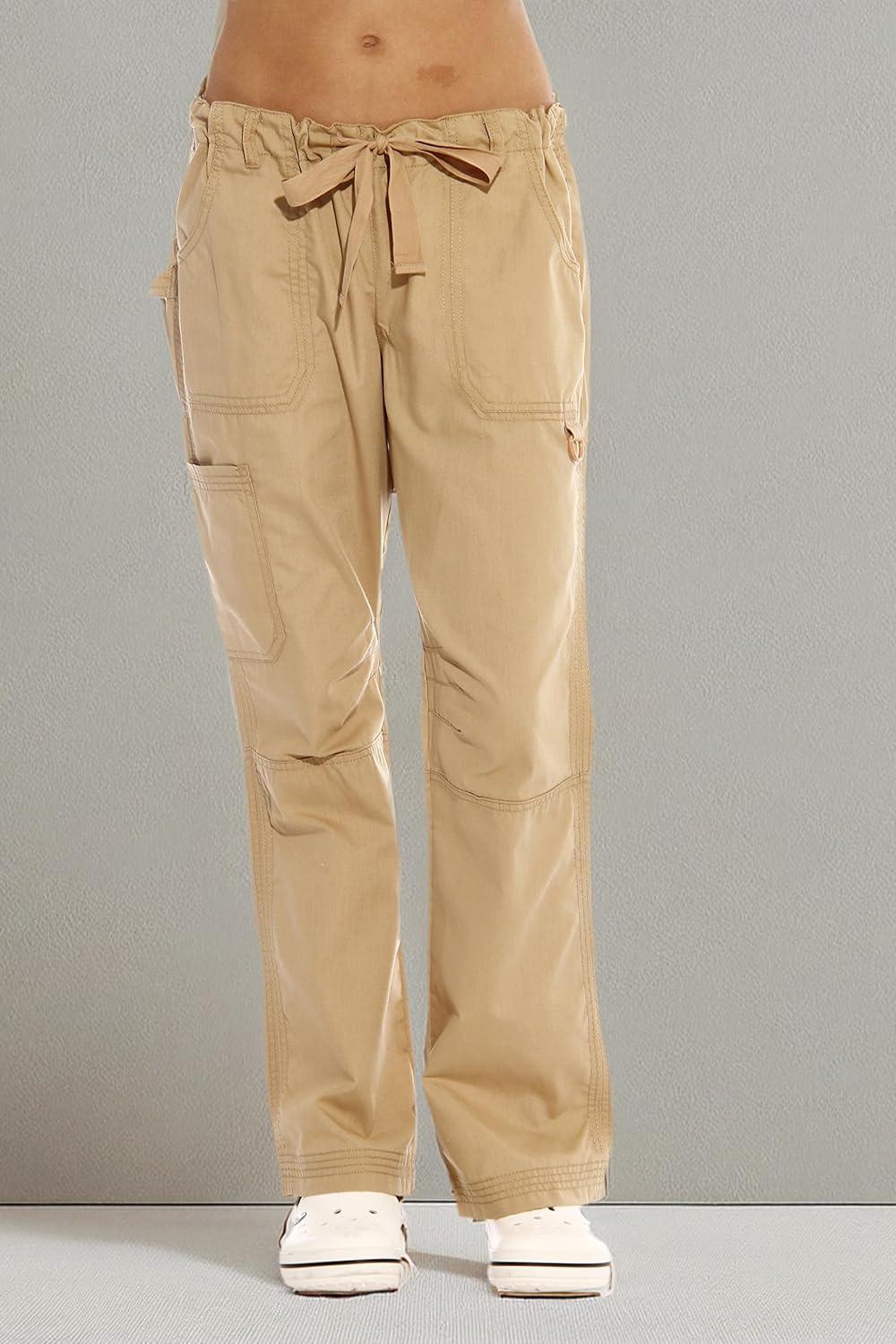 imageJust Love Womens Utility Solid Scrub PantsKhaki Utility