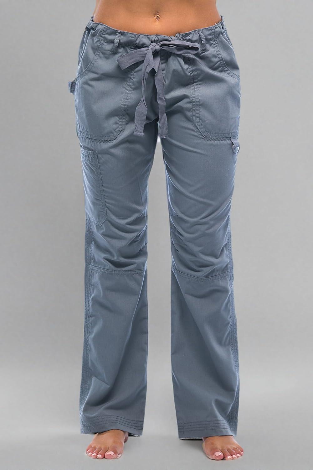 imageJust Love Womens Utility Solid Scrub PantsLight Grey Utility
