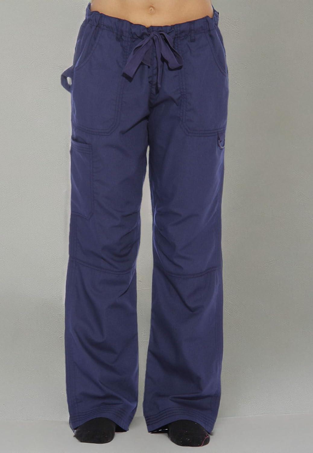 imageJust Love Womens Utility Solid Scrub PantsNavy Utility Pant