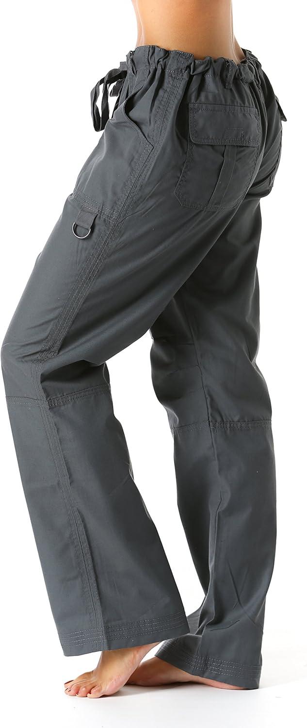 imageJust Love Womens Utility Solid Scrub PantsSteel Grey Utility