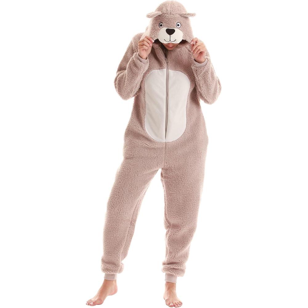 imageJust Love Adult Onesie PajamasTeddy Bear